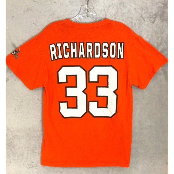 NFL Other - Cleveland Browns Trent Richardson‎ #33 T-Shirt NFL Team Apparel Orange Medium
